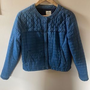 Quilted Denim Jacket